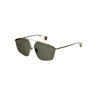 Gucci Interlocking G Logo Aviator Sunglasses
